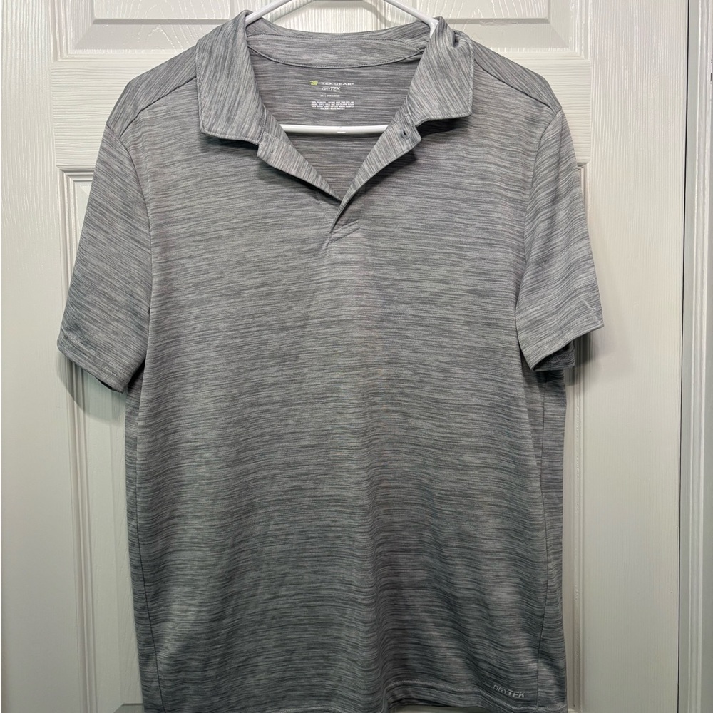 Tek Gear Light Gray Men's Polo Shirt